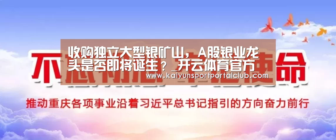收购独立大型银矿山,A股银业龙头是否即将诞生?_开云体育官方(图1) 开云体育官方